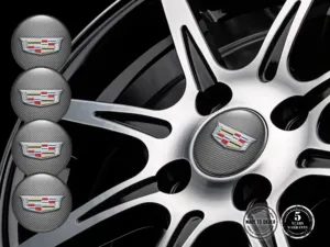 Cadillac Ruota Emblema Stile Upgrade Cupola Resina